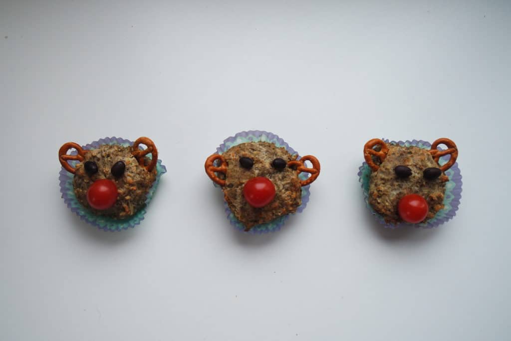 rudolph muffins