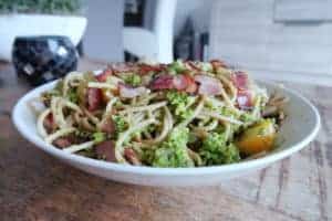 Spaghetti met bacon
