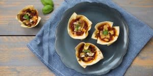 paddenstoelen, hartige lasagne muffins met bospaddenstoelen, lasagne
