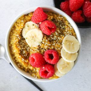 Havermoutpap met Golden Milk