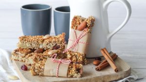 glutenvrije mueslirepen met peer, Melissa