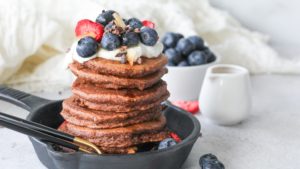 hot choccies pancakes, hot choccie, superfoods
