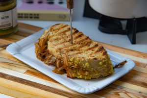 Nomnomnom, kaasfondue tosti, vette sletten, boek
