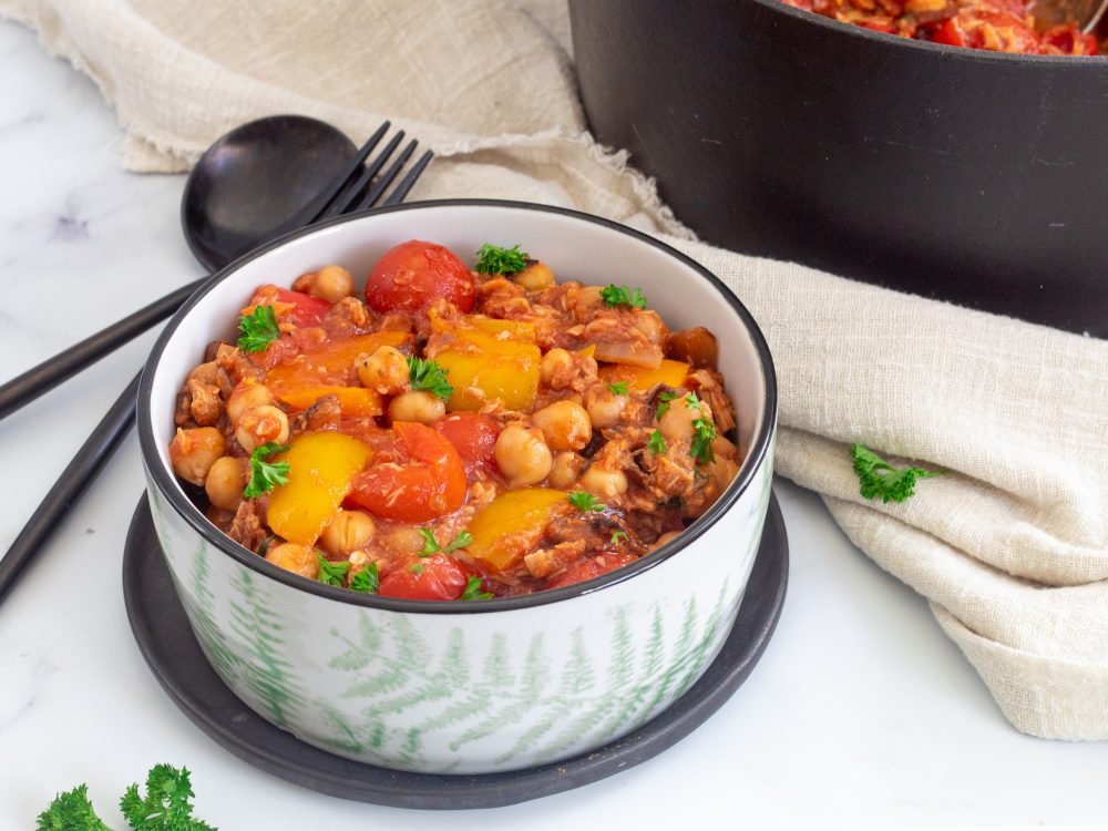 Tomatensalade uit Flavour van Yotam Ottolenghi Charlie's Kitchen